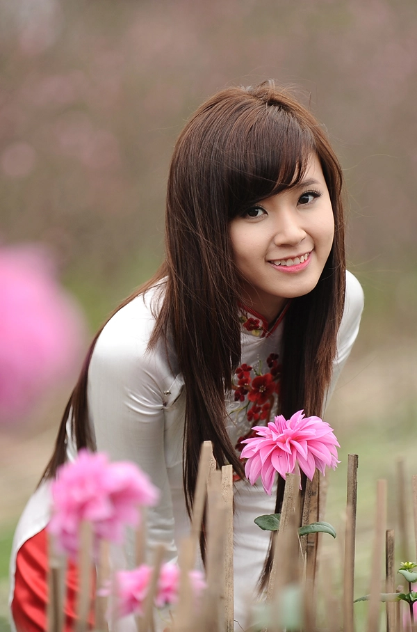 Kiểu tóc đẹp khi mặc áo dài việt nam - 3