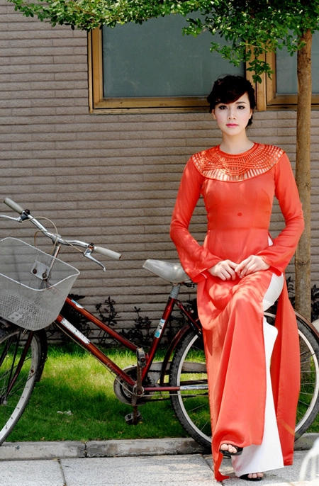 Kiểu tóc đẹp khi mặc áo dài việt nam - 8