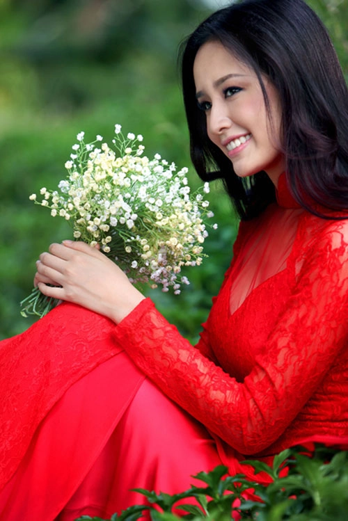 Kiểu tóc đẹp khi mặc áo dài việt nam - 10