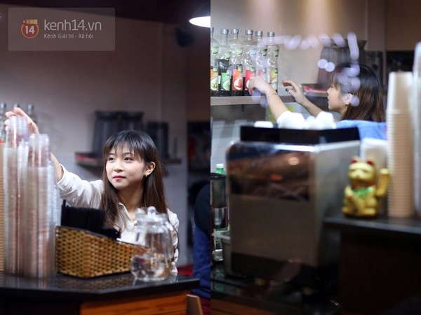 Những cô bé phục vụ xinh đẹp khắp các quán cafe ở hà nội - 1