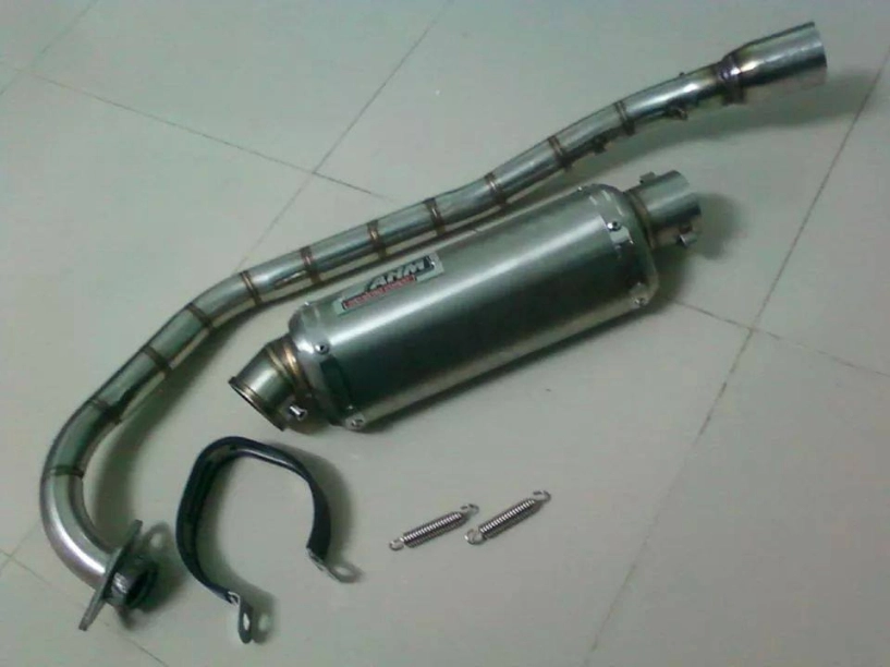 Chuyên pô fake ex-fu wave 110-wave rs-4road malay-ahm-gác chân kfc-raider-baga 10ly si or sơn - 6