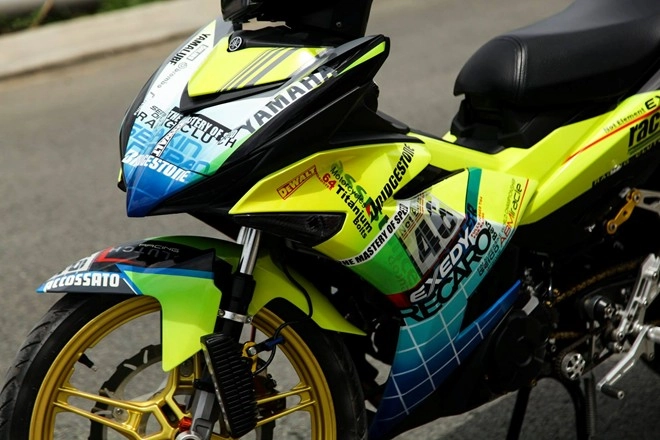 Exciter 150 tem đấu 46 rossi của biker sài gòn - 3