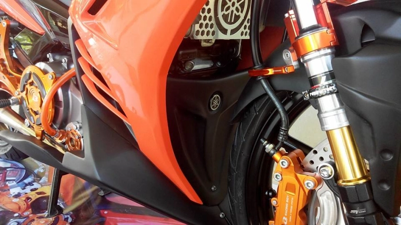 Exciter cam đen độ với full đồ chơi racing boy - 6