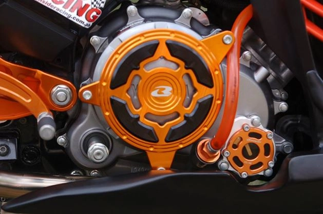 Exciter cam đen độ với full đồ chơi racing boy - 7