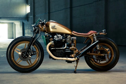 Honda cx500 độ mạnh mẽ với phong cách cafe racer - 5
