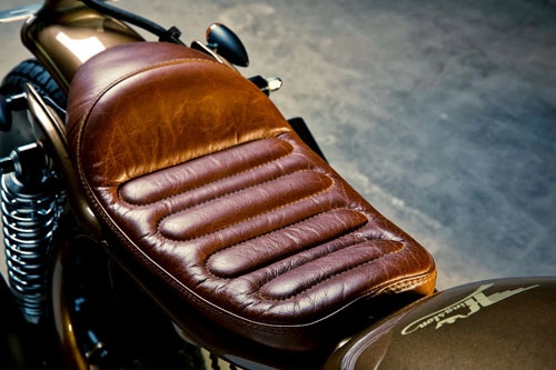 Honda cx500 độ mạnh mẽ với phong cách cafe racer - 9
