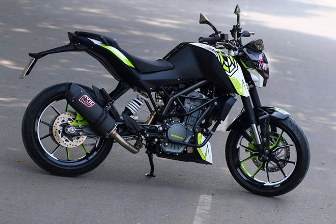 Ktm duke 200 sơn nổi bật tại tphcm - 1