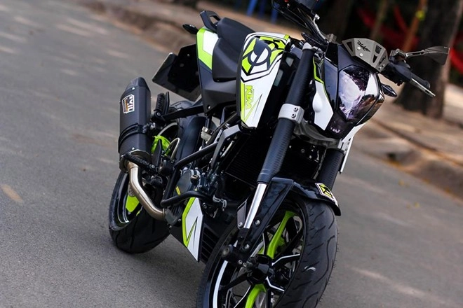 Ktm duke 200 sơn nổi bật tại tphcm - 3