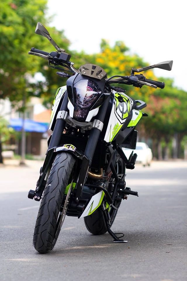 Ktm duke 200 sơn nổi bật tại tphcm - 5