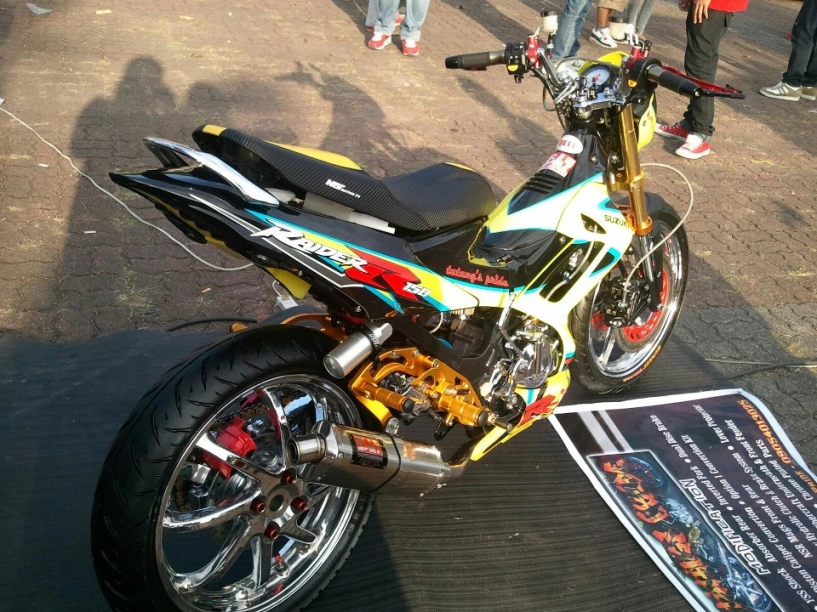Lên 1 gắp gắp nsr cho suzuki raider - 3