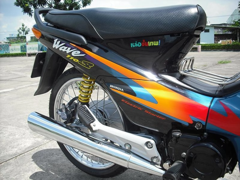 Wave s110 xanh đen đẹp mãi với thời gian - 7
