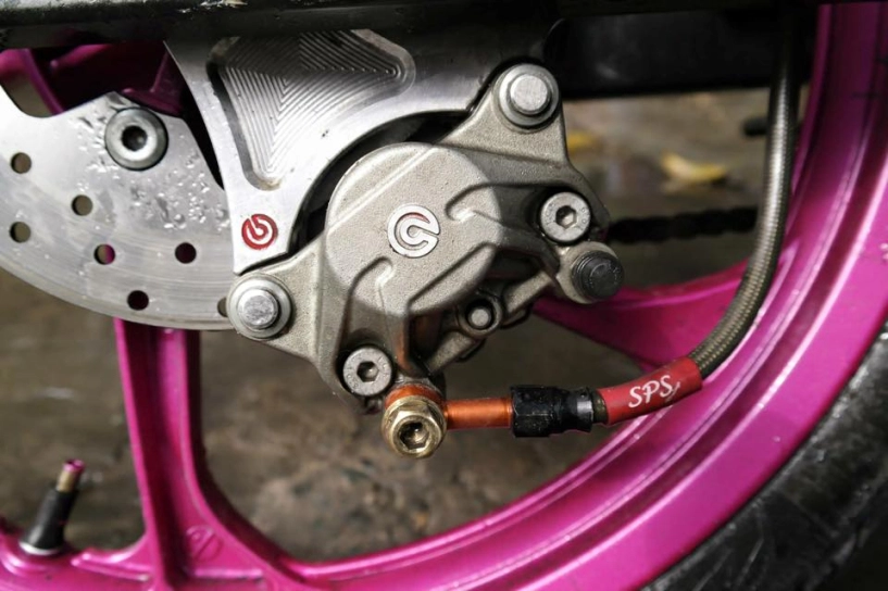 Yamaha z125 hồng nổi bật quyến rũ - 3
