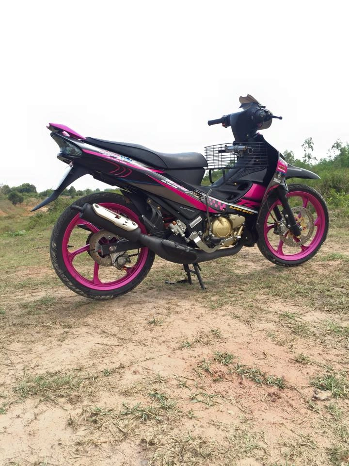 Yamaha z125 hồng nổi bật quyến rũ - 5