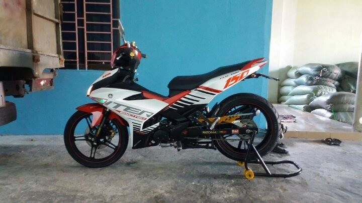 Exciter 150 độ phong cách indo với đồ chơi nhẹ - 3