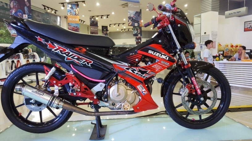 Cận cảnh cặp đôi suzuki raider được độ từ chính hãng - 9