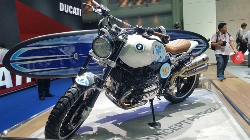 R nine t scrambler con át chủ bài của bmw tại triển lãm bangkok motor show 2016 - 5