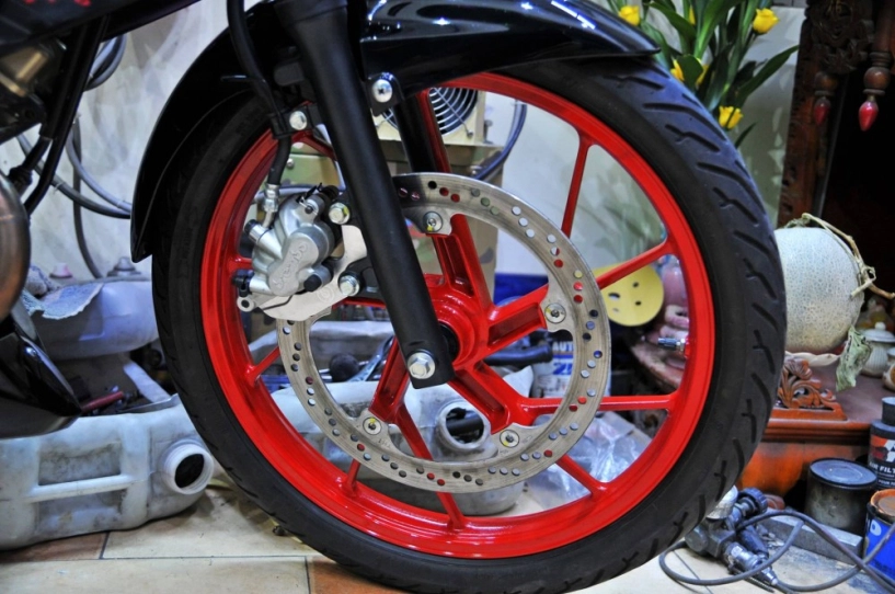 Raider độ lên phiên bản satria f cực tươi - 2