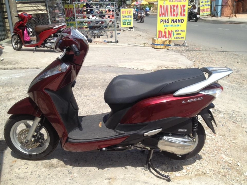 Honda lead 125 fi mới 98 2014 màu đỏ quyến rũ chính chủ32 tr - 1
