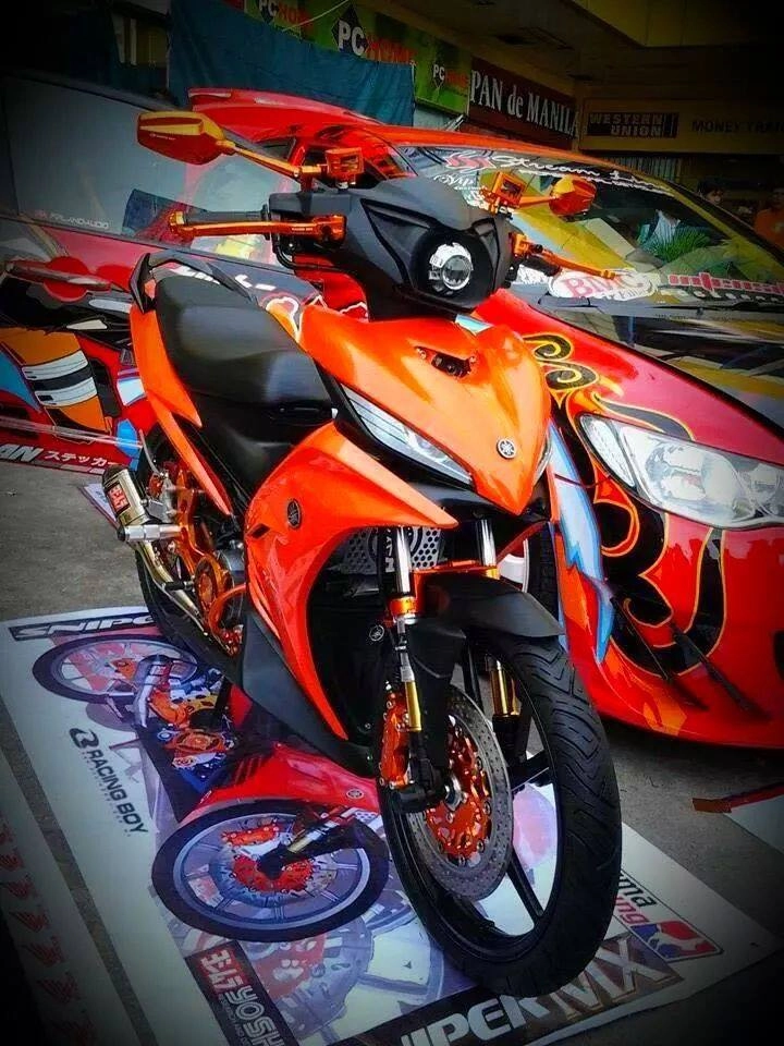 Exciter cam đen độ với full đồ chơi racing boy - 1