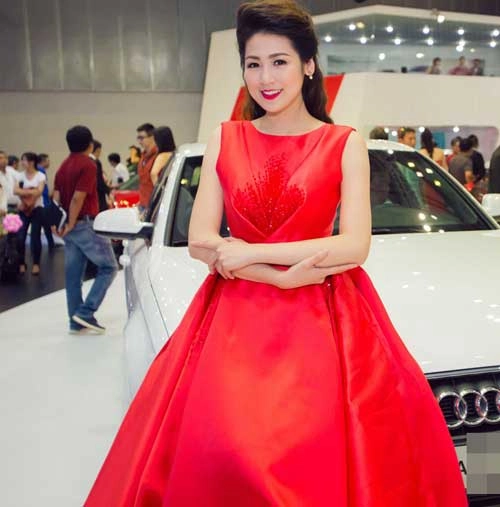 Tuần qua cô dâu quỳnh nga cuốn hút với vòng 1 tròn đầy - 5