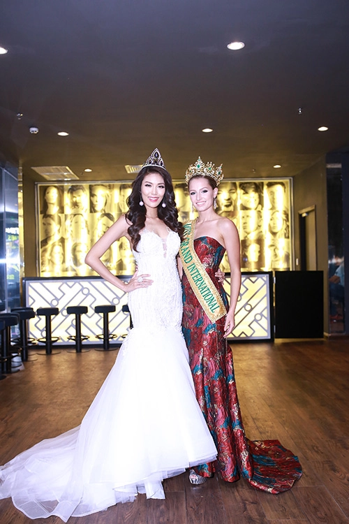 Lan khuê được chủ tịch miss grand international mời thi hoa hậu - 1