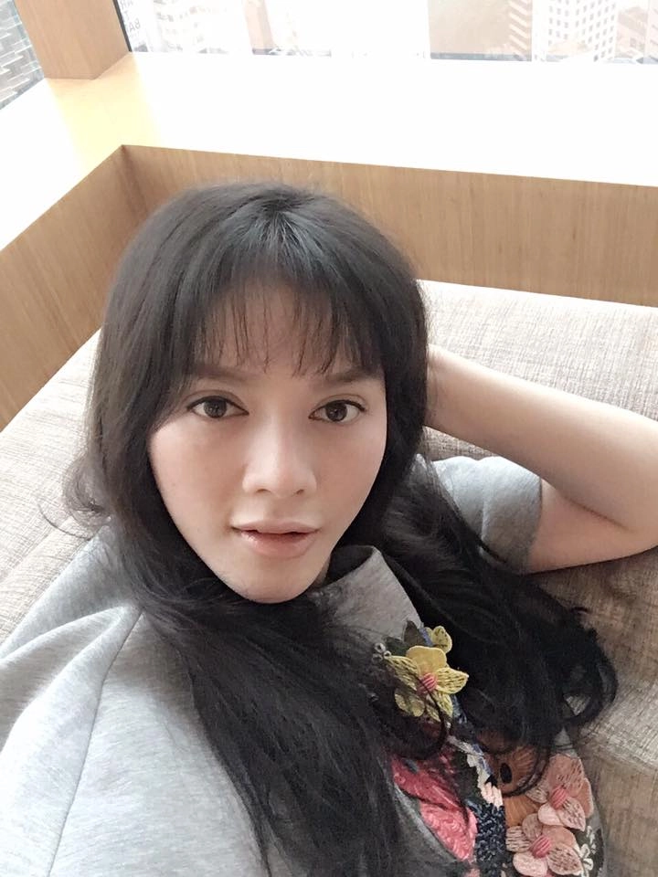 Lý nhã kỳ trẻ trung như thiếu nữ với tóc mái thưa - 3