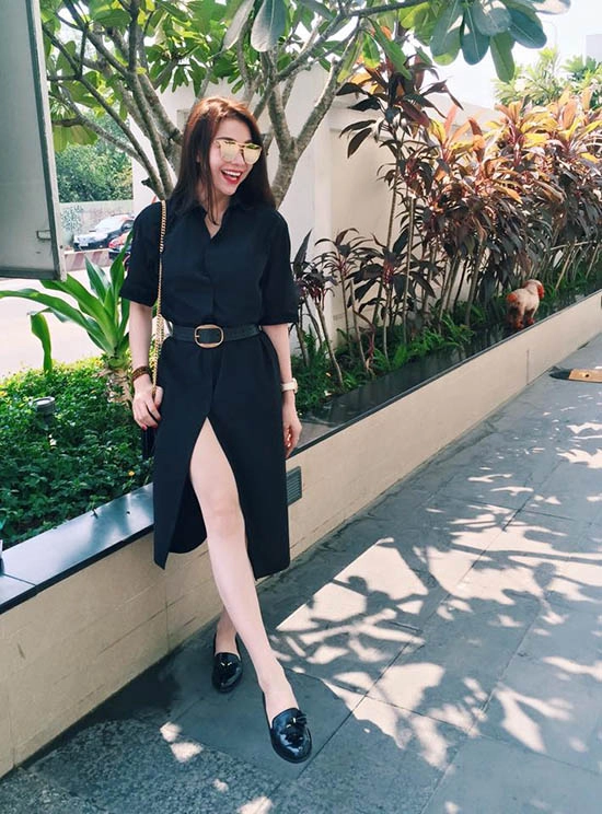 Tuần qua elly trần khoe vòng 3 cong vút với quần jeans - 8