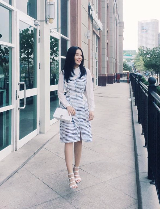 Angela phương trinh thanh hằng khéo chọn màu dịu mắt - 9