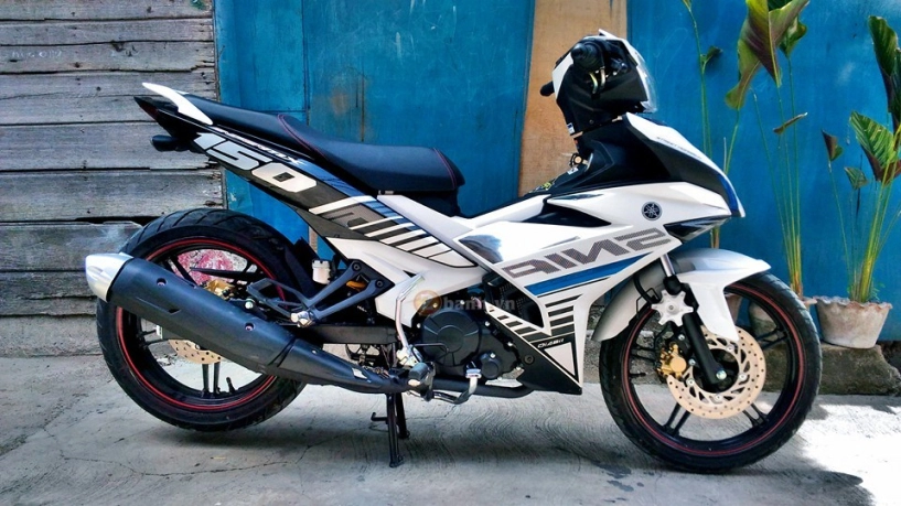 Exciter 150 trắng bạc tinh khôi của biker nước bạn - 4