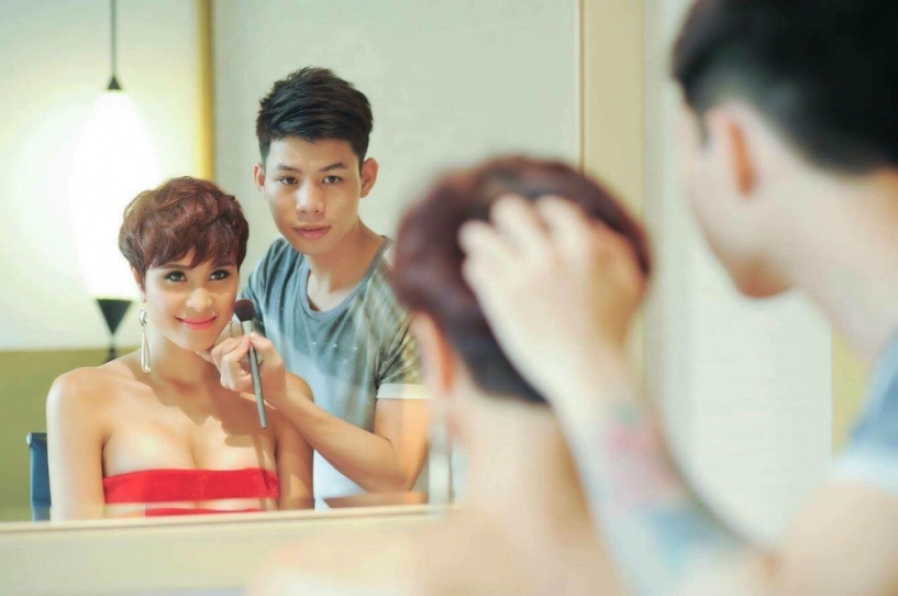 Gặp chuyên gia trang điểm mát tay của kỳ duyên huyền my - 2