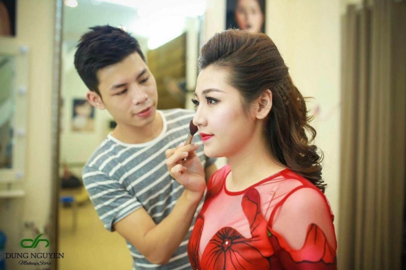 Gặp chuyên gia trang điểm mát tay của kỳ duyên huyền my - 10