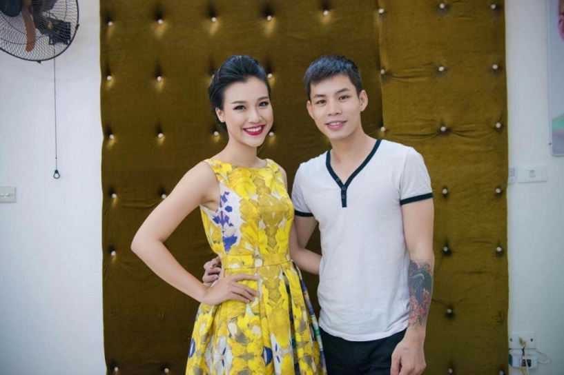 Gặp chuyên gia trang điểm mát tay của kỳ duyên huyền my - 12