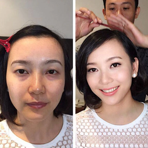 trang điểm cô dâu thành công là phải phù hợp với chú rể - 1