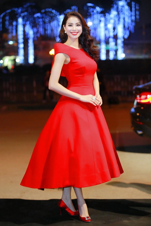 Á hậu diễm trang khéo che bụng bầu hot nhất tuần - 12