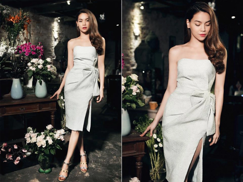 Á hậu diễm trang khéo che bụng bầu hot nhất tuần - 15