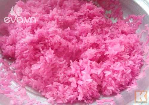 Điệu đà với xôi hoa vị lá cẩm đậu xanh vừa ngon vừa đẹp - 3