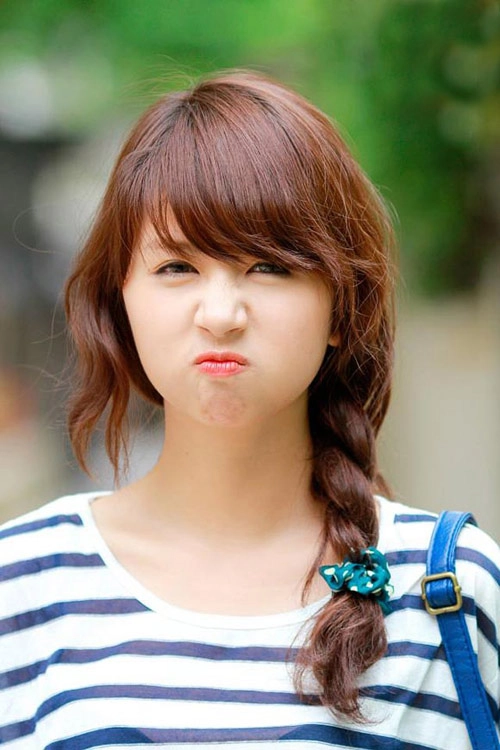 Học lỏm mỹ nhân việt - hàn làm mặt xấu chụp ảnh cực cute - 12