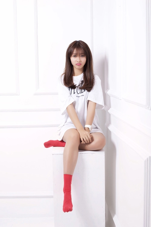Học lỏm mỹ nhân việt - hàn làm mặt xấu chụp ảnh cực cute - 20