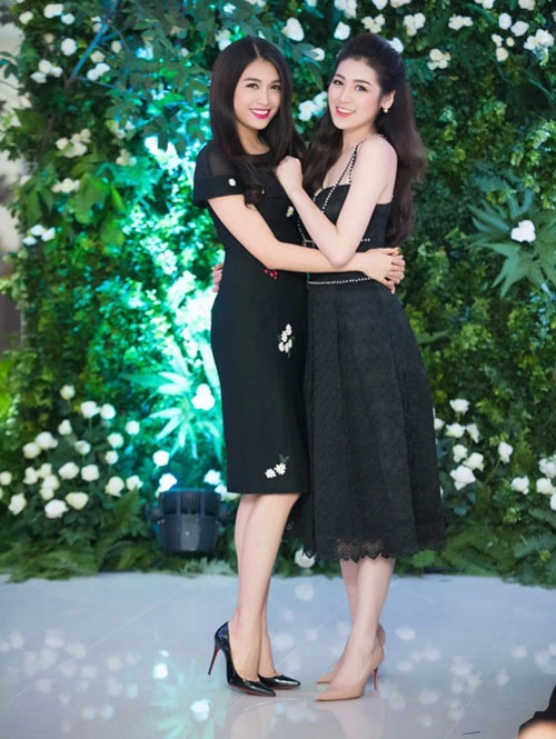 Tú anh - lệ hằng đọ sắc một chín một mười với đầm đen - 5