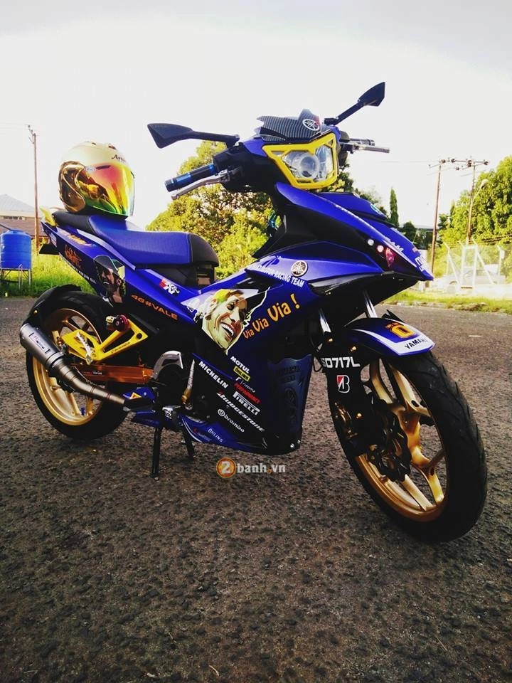 Exciter 150 độ độc của một thần tượng valentino rossi - 3