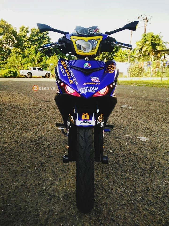 Exciter 150 độ độc của một thần tượng valentino rossi - 4
