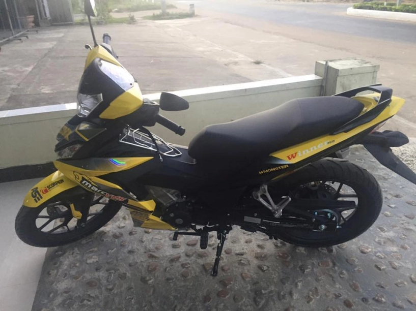 Honda winner 150 độ trong bộ cánh vàng đen ấn tượng - 1