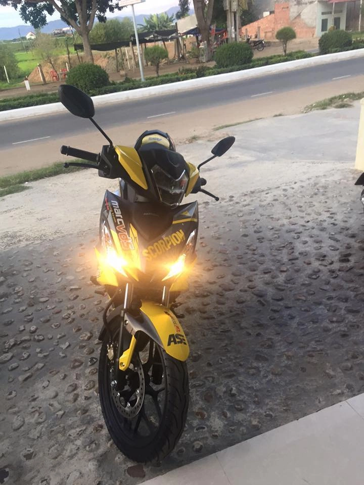 Honda winner 150 độ trong bộ cánh vàng đen ấn tượng - 2