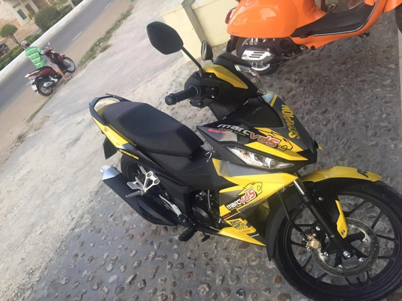 Honda winner 150 độ trong bộ cánh vàng đen ấn tượng - 4