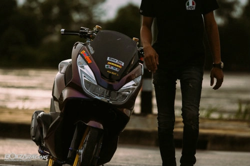Ngắm honda pcx 150 độ vàng siêu đắt của dân chơi - 10