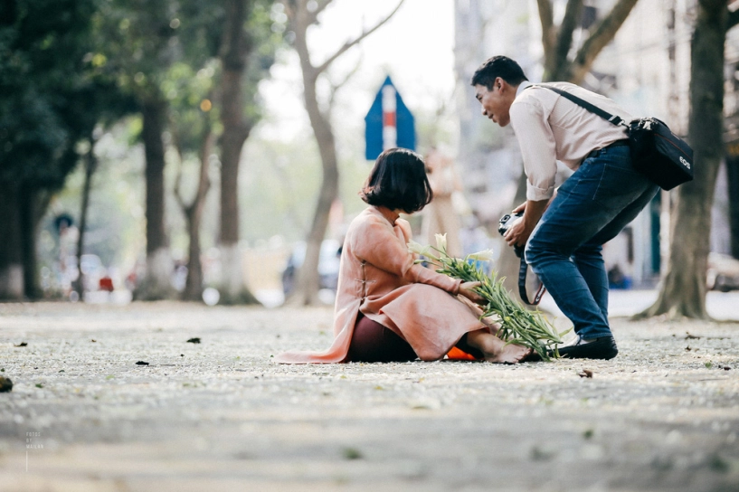 Hoa sưa nở rồi tiết trời nồm ẩm tháng 3 của hà nội cũng vì thế mà dịu dàng hơn - 10