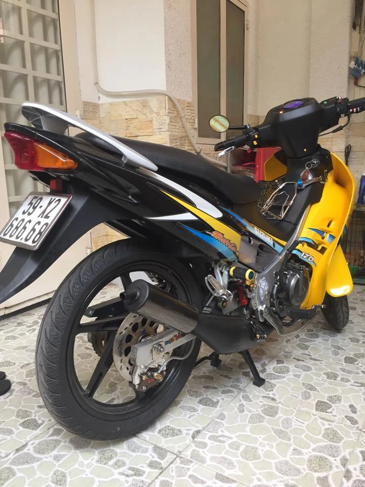 Satria độ đẹp với biển số lộc phát đầy bí ẩn - 1