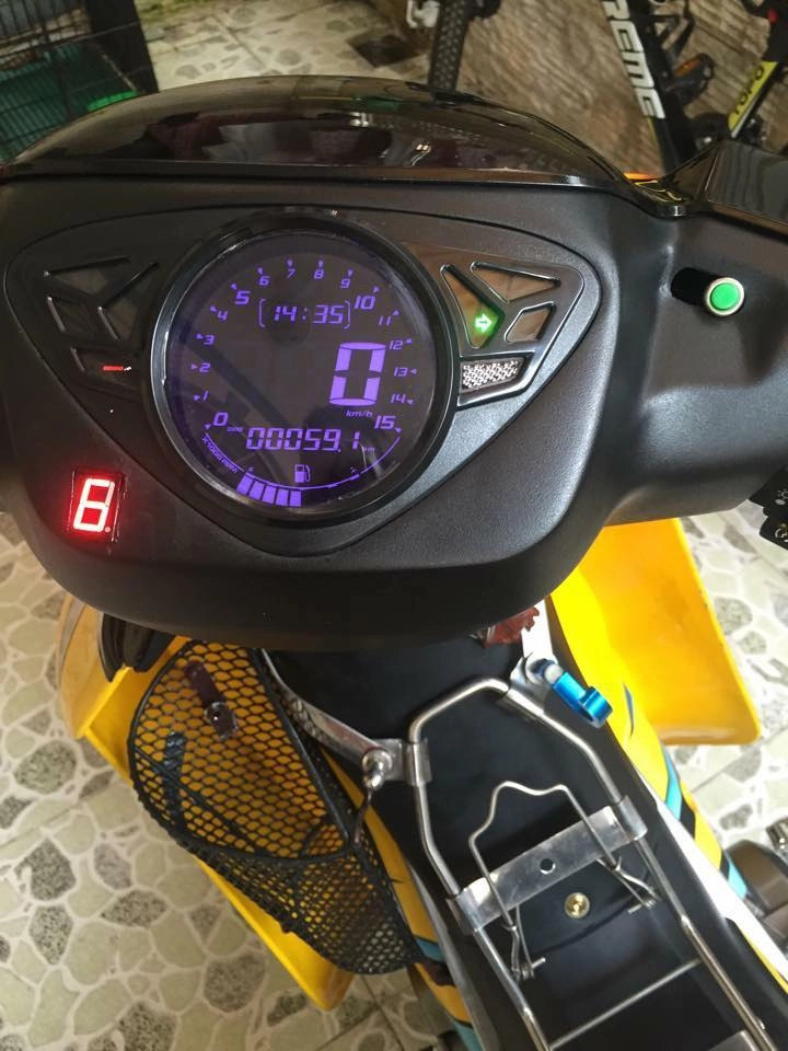 Satria độ đẹp với biển số lộc phát đầy bí ẩn - 4