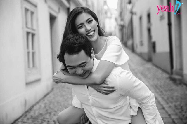 Lan khuê và tuấn john khoe ảnh cưới đầy tính tứ tại paris trước ngày về chung 1 nhà - 4