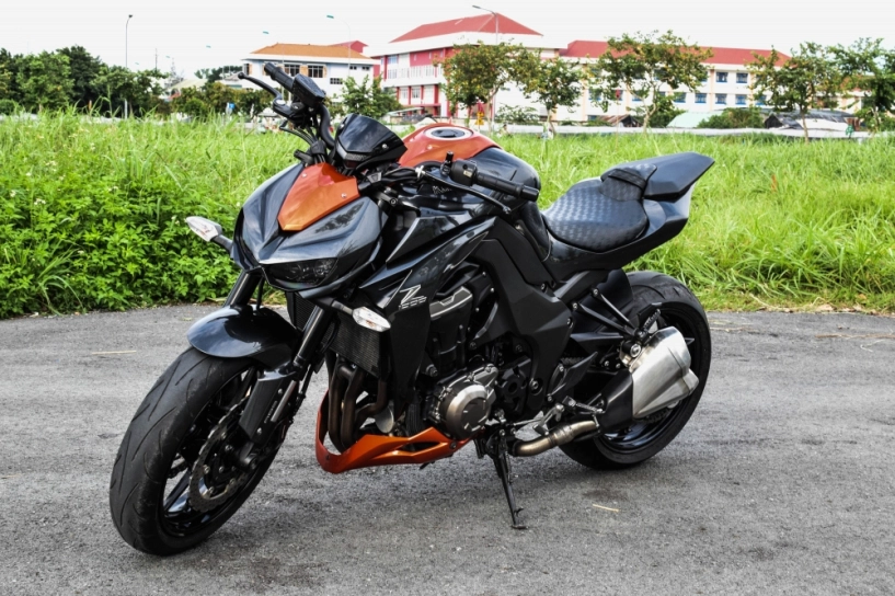 Kawasaki z1000 2015 xám cam châu âu abs trước sau bssg 8 nút cần bán - 1